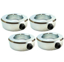 1-7/16" Bore Solid Zinc Shaft Collars Set Screw Style (4 PCS)