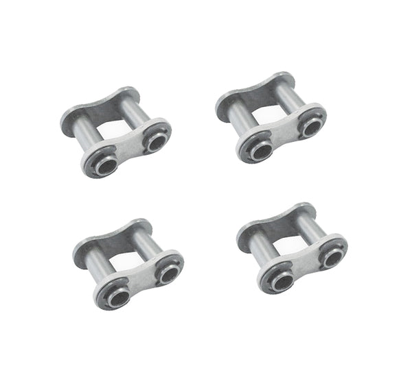 C2050HPSS Stainless Steel Hollow Pin Conveyor Roller Chain Connecting Link Riveted (4PCS)