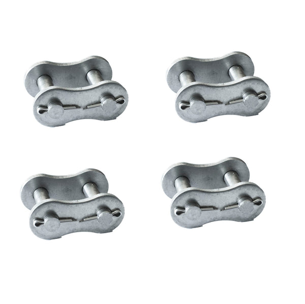 80NP Nickel Plated Roller Chain Connecting Link (4PCS)
