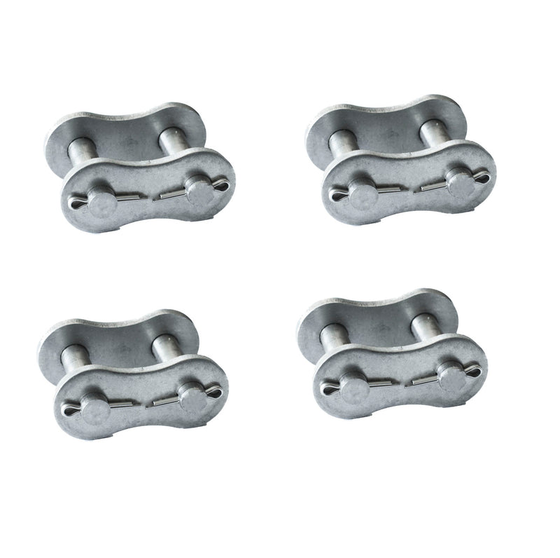 80NP Nickel Plated Roller Chain Connecting Link (4PCS)