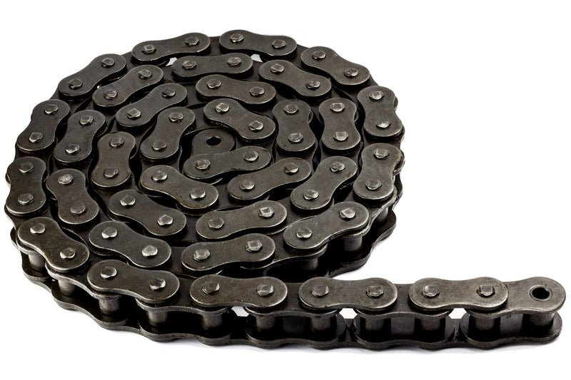 80H Heavy Duty Roller Chain 10 Feet with 1 Connecting Link