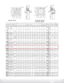 UCF207-20 Pillow Block Flange Bearing 1-1/4" Bore 4 Bolt Solid Base (2PCS)